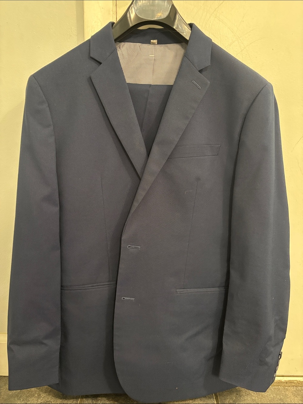 Classic Navy Men's Blazer - Express Tailored Formal Suit